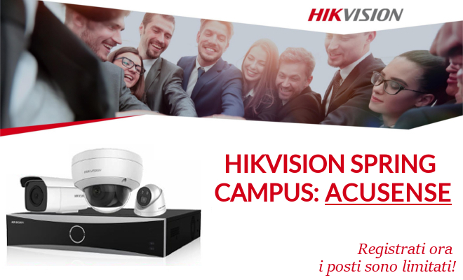 Hikvision spring campus - sedi Dodic - ACUSENSE